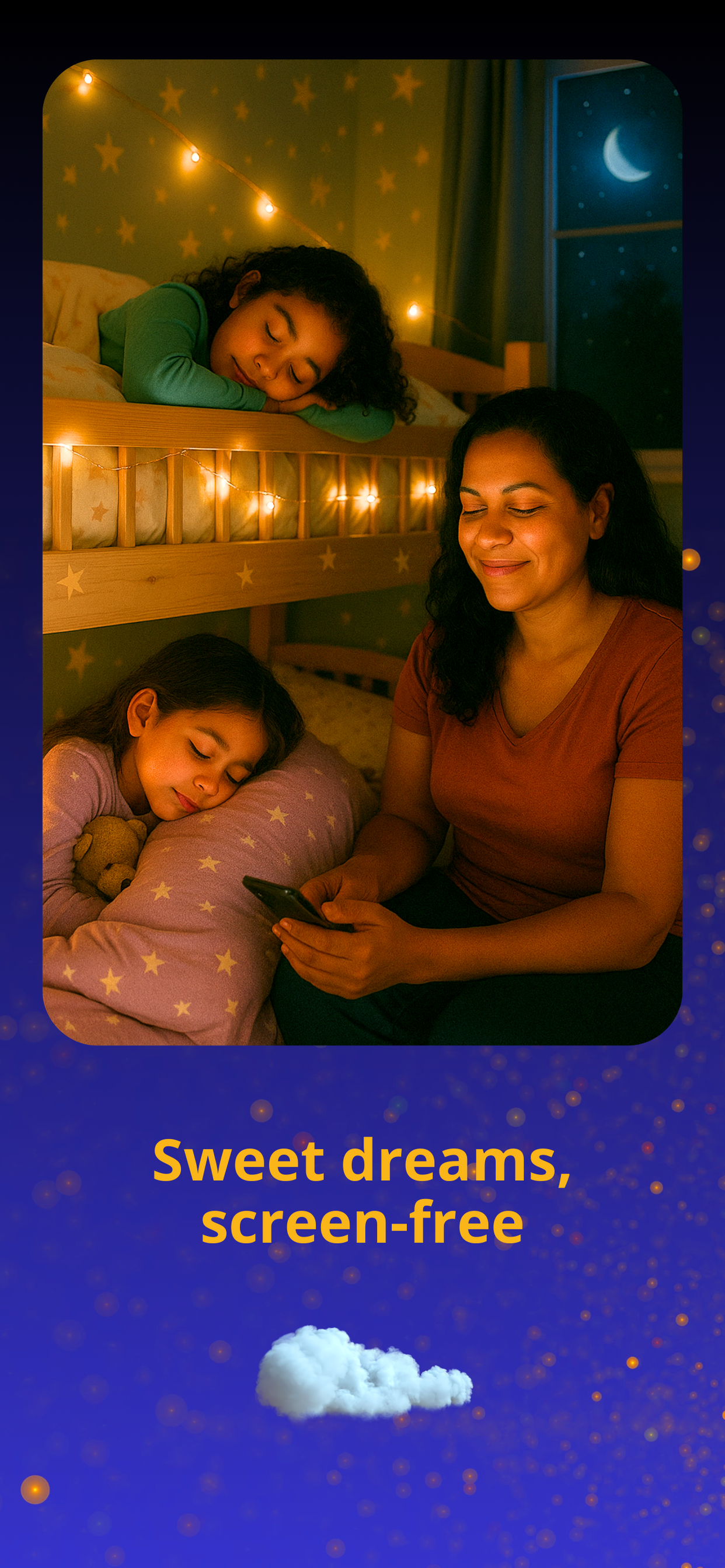 Sweet dreams, screen-free